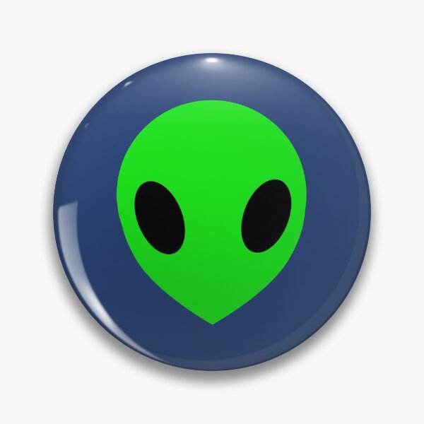 Item preview, Minimalist Alien Head designed and sold by Quirkball.