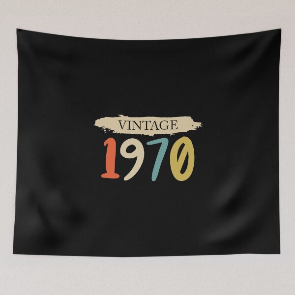 Item preview, Vintage 1970 - 50th Birthday Long Sleeve T-Shirt Cute Family Gift Idea for mom, Dad & Siblings designed and sold by BrahimSHL.