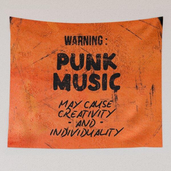 Item preview, Warning: Punk rock can cause creativity and individuality. designed and sold by RAWWR.