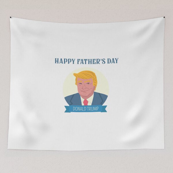 Item preview, Happy Fathers Day trump illustration designed and sold by Amineharoni.