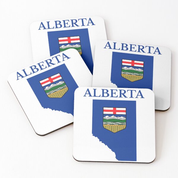 Item preview, Alberta Flag Map, AB, Canada designed and sold by marosharaf.