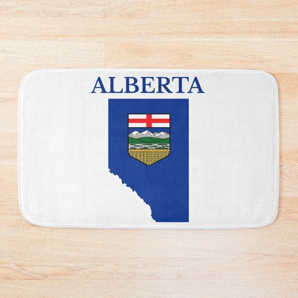 Item preview, Alberta Flag Map, AB, Canada designed and sold by marosharaf.
