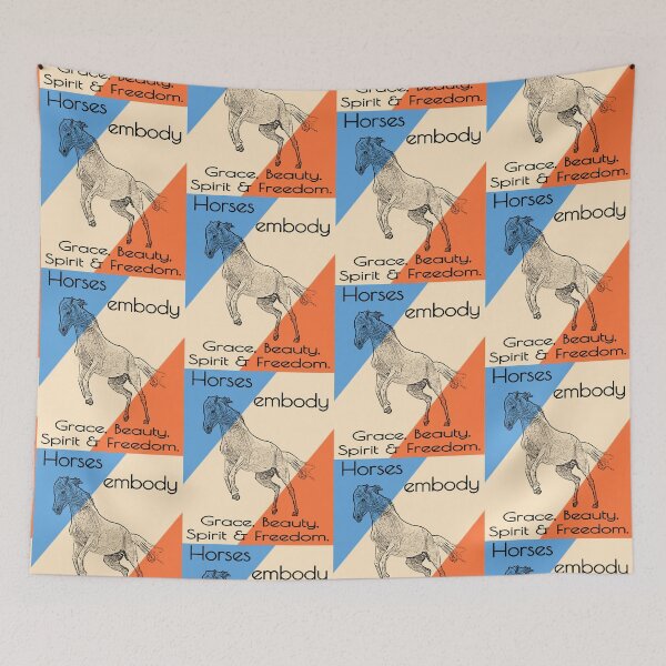 Item preview, Horses Embody Grace, Beauty, Spirit & Freedom designed and sold by FinalCut55.