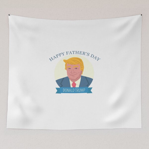 Item preview, Happy Fathers Day trump illustration designed and sold by Amineharoni.