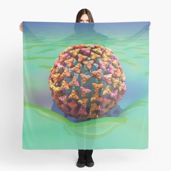 Coronavirus Enters Cell (COVID-19) using ACE2 Receptors Scarf
