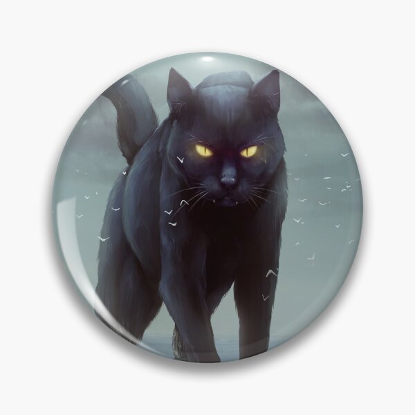Item preview, Big Black Cat designed and sold by Fifoucurieux.
