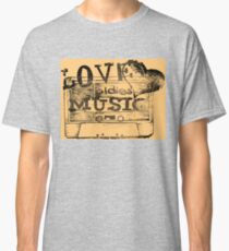 Vintage Love oldies music #2 Classic T-Shirt