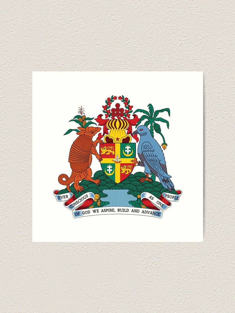 "Grenada Coat of Arms" Art Print by identiti Redbubble