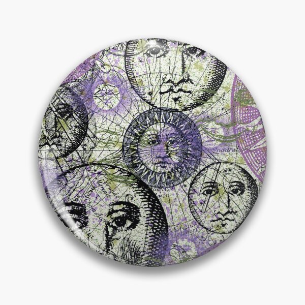 Item preview, Mr and Mrs purple moon #3 of celestial collection  designed and sold by Joysdigitalart.