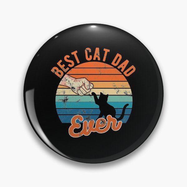 Item preview, Best cat dad ever vintage fathers day gifts 2020 designed and sold by CodingForTech.