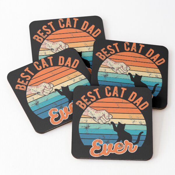 Item preview, Best cat dad ever vintage fathers day gifts 2020 designed and sold by CodingForTech.