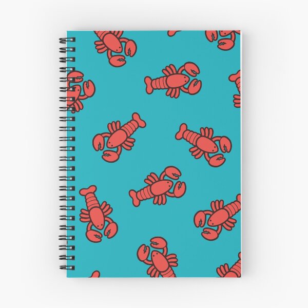 Item preview, Lobsters Pattern on Turquoise Blue designed and sold by evannave.