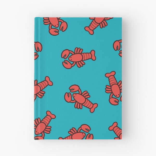Item preview, Lobsters Pattern on Turquoise Blue designed and sold by evannave.