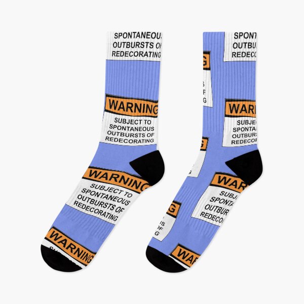 Item preview, Warning: Subject to spontaneous outbursts of redecorating.  designed and sold by Bundjum.