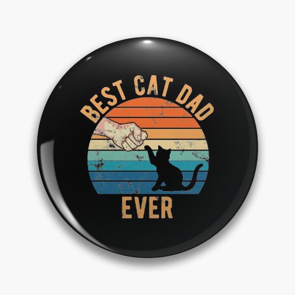 Item preview, Best cat dad ever vintage fathers day gifts 2020 designed and sold by CodingForTech.