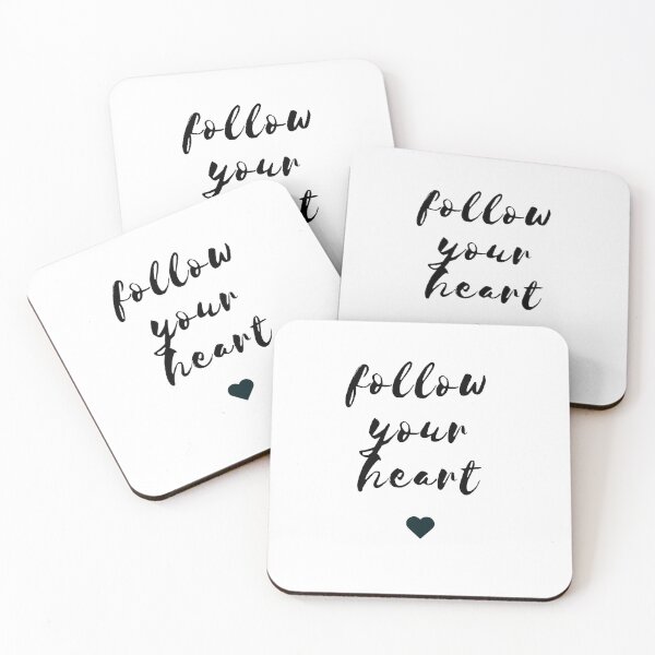Item preview, FOLLOW YOUR HEART  designed and sold by Inspirationmotivation.