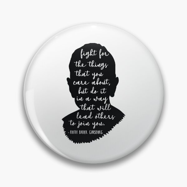 Item preview, Lucha por las cosas que te importan, Ruth Bader Ginsburg designed and sold by corbrand.