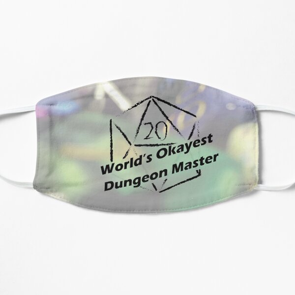 World's Okayest Dungeon Master Small Mask