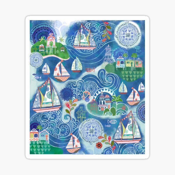 Item preview, Dream Boats designed and sold by Janet Broxon.