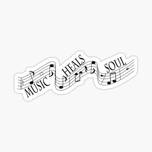 Music Notes Stickers Redbubble