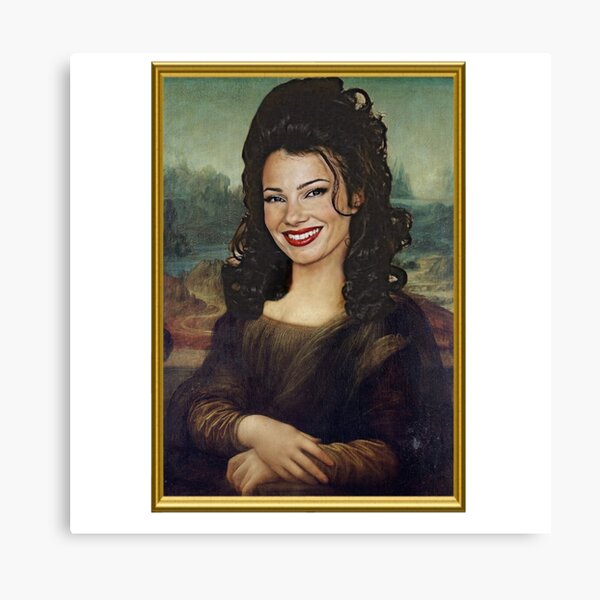 La nounou - Mona Lisa Impression sur toile