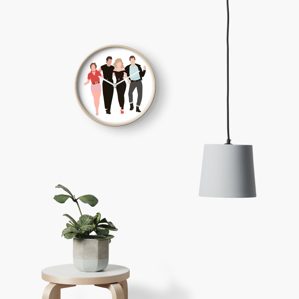 Vista previa del artículo con la obra «Reloj», diseñado y vendido por zelscreations.