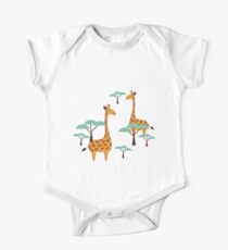 Giraffes One Piece - Short Sleeve