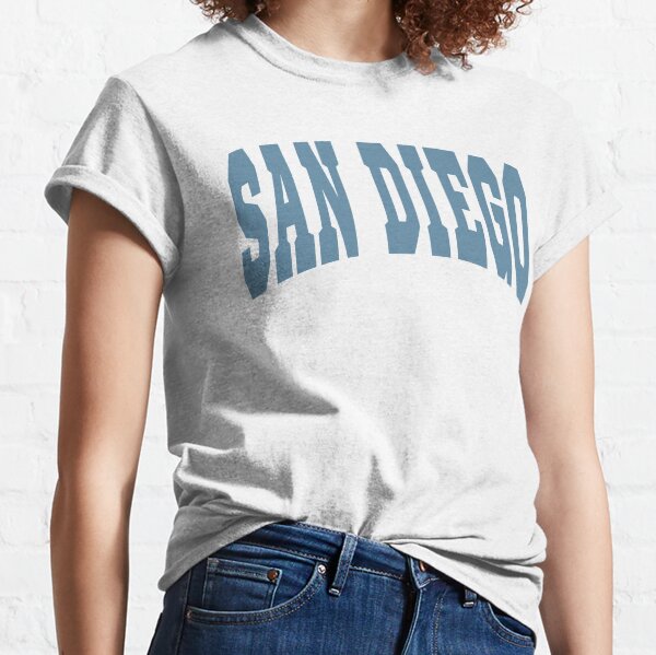 San Diego Varsity Lettering Design Classic T-Shirt