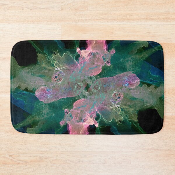 Item preview, Sea Foam Pink Moss Navy Alien designed and sold by EjRielDesign.