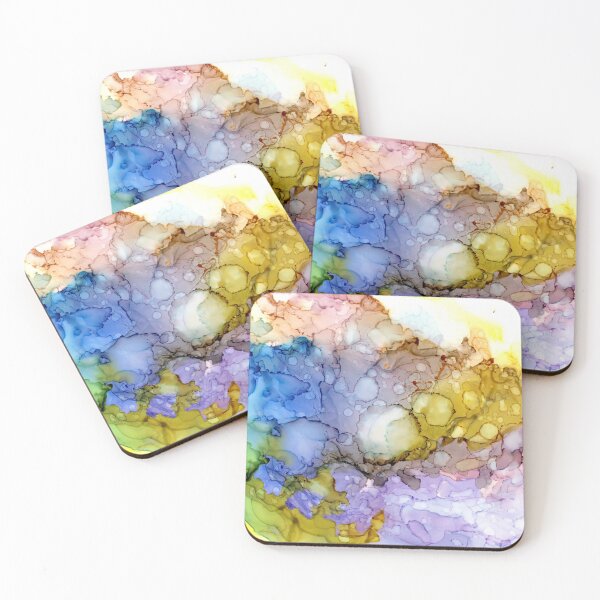 Item preview, Sea Pools Lavender Sun Navy Lava Surge designed and sold by EjRielDesign.