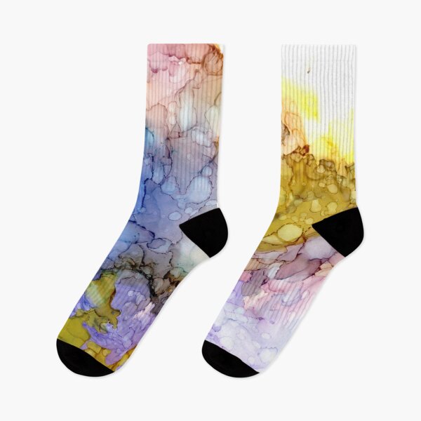 Item preview, Sea Pools Lavender Sun Navy Lava Surge designed and sold by EjRielDesign.