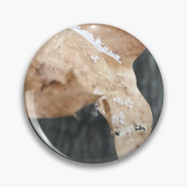 Item preview, Snow Dust on Brown Leaf designed and sold by 3Spoke.