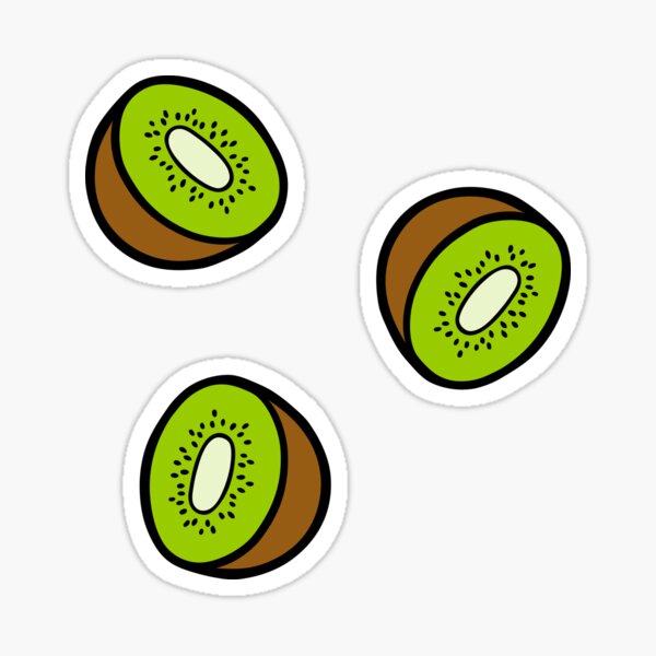 Item preview, Kiwi Fruit Pattern on Light Green designed and sold by evannave.