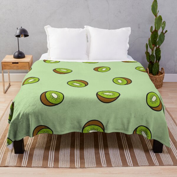 Item preview, Kiwi Fruit Pattern on Light Green designed and sold by evannave.