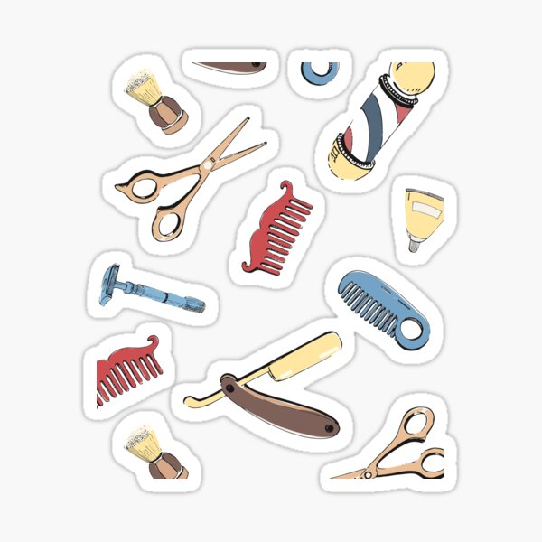 Barber Shop Pole Stickers for Sale | Redbubble Barber Shop Pole Stickers for Sale | Redbubble