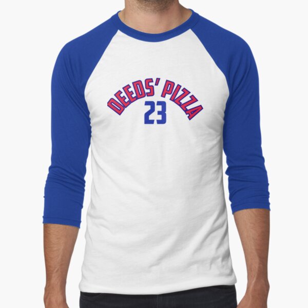 Deeds Pizza Baseball ¾ Sleeve T-Shirt