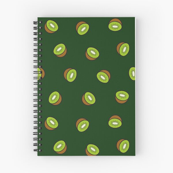 Item preview, Kiwi Fruit Pattern on Dark Green designed and sold by evannave.