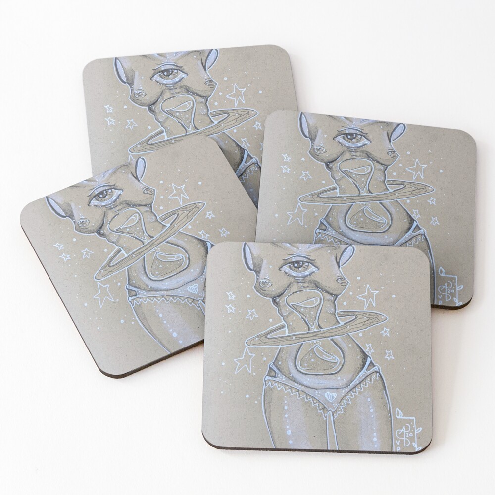 Item preview, Coasters (Set of 4) designed and sold by VisualPollution.