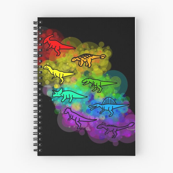 Item preview, Rainbow Dinosaurs designed and sold by CelticDragoness.