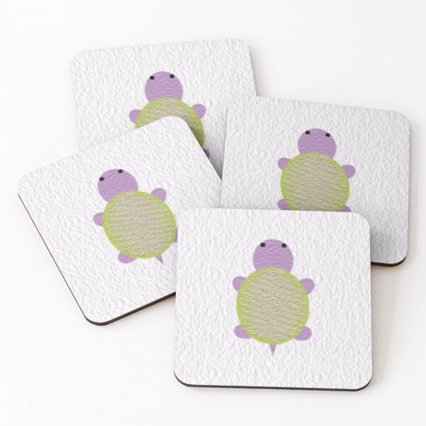Item preview, Cute Purple and Green Turtle designed and sold by Hedgie Designs.