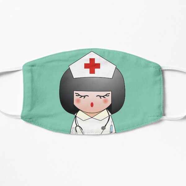 Enfermera Kokeshi Mascarilla