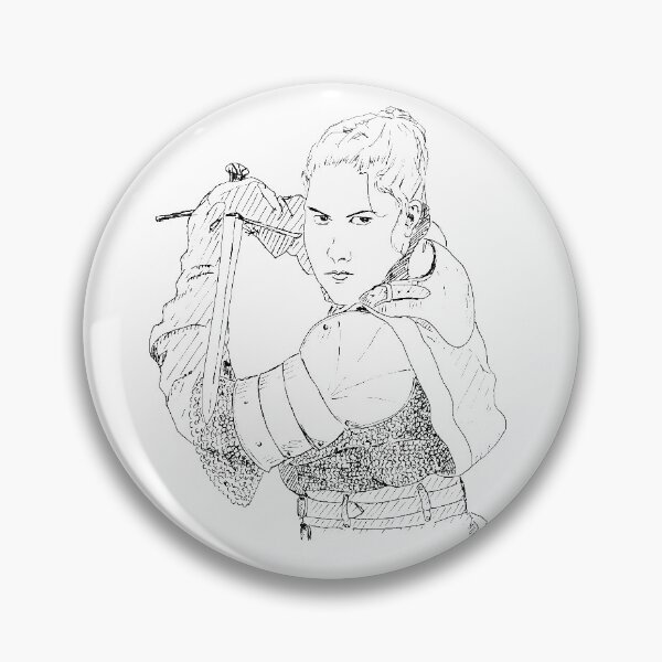 Item preview, Lineart - Sword woman designed and sold by Erik Erosa.