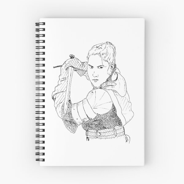 Item preview, Lineart - Sword woman designed and sold by Erik Erosa.