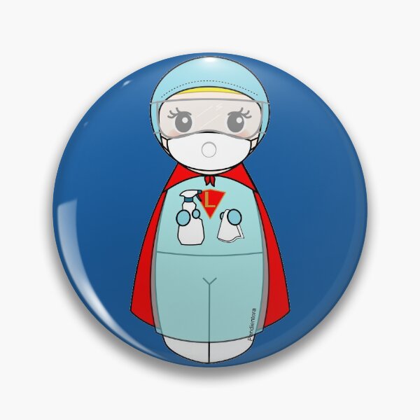 Item preview, Kokeshi Superheroine Cleanser designed and sold by Pendientera.