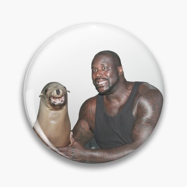 Item preview, Shaq and a Sea Lion designed and sold by JarudeWoodstorm.
