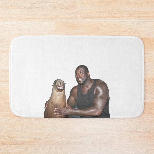 Item preview, Shaq and a Sea Lion designed and sold by JarudeWoodstorm.