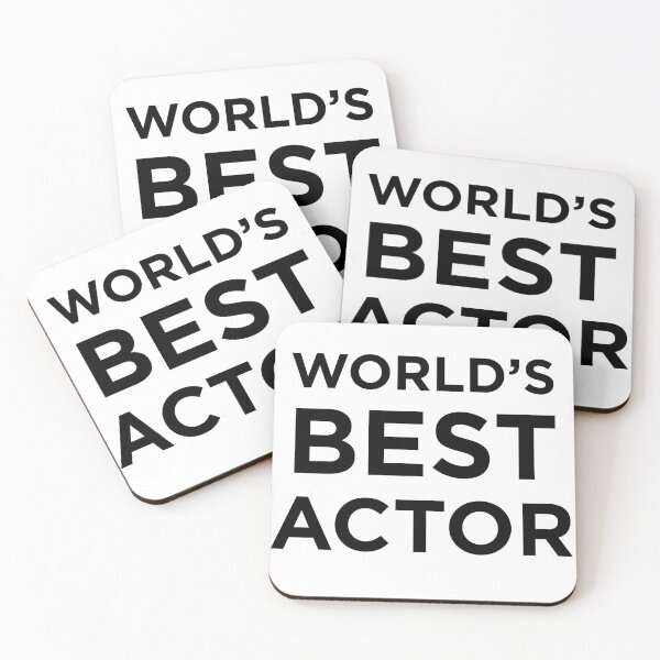 Item preview, World’s Best Actor designed and sold by Cheesy06.
