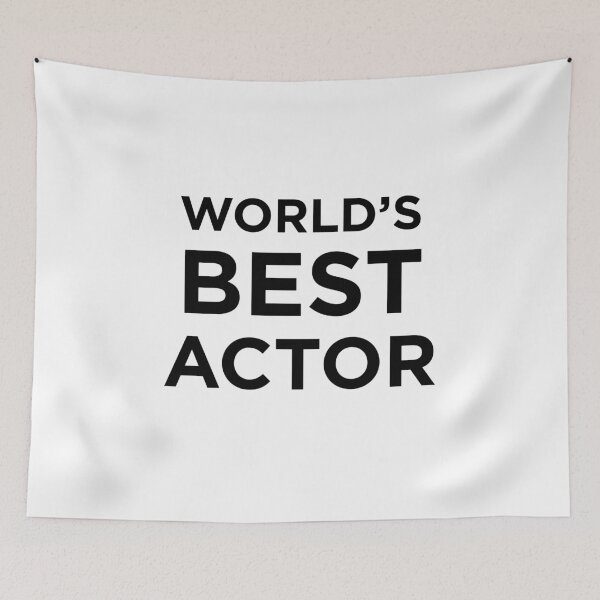 Item preview, World’s Best Actor designed and sold by Cheesy06.