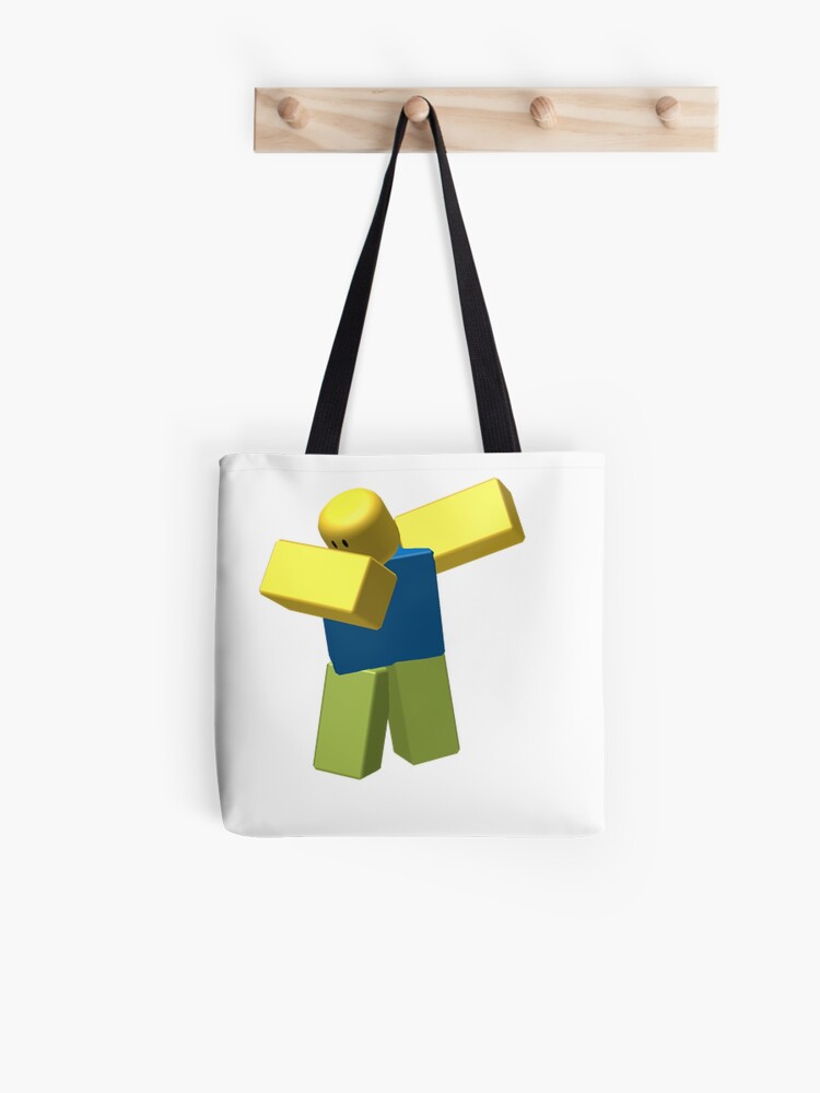 Roblox Dab Tote Bag By Jarudewoodstorm Redbubble - roblox dab zipper pouch by patchman redbubble