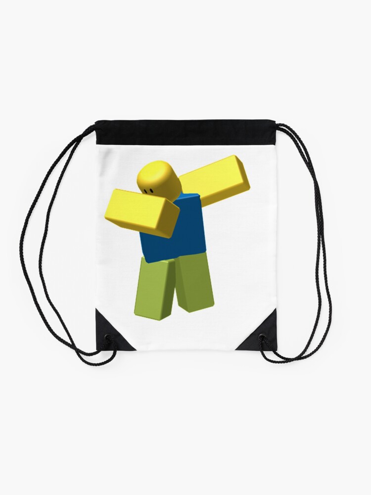 Roblox Dab Drawstring Bag By Jarudewoodstorm Redbubble - roblox dab zipper pouch by patchman redbubble